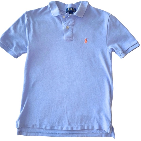 Polo by Ralph Lauren Sky Blue Kids Polo Shirt - Picture 1 of 5